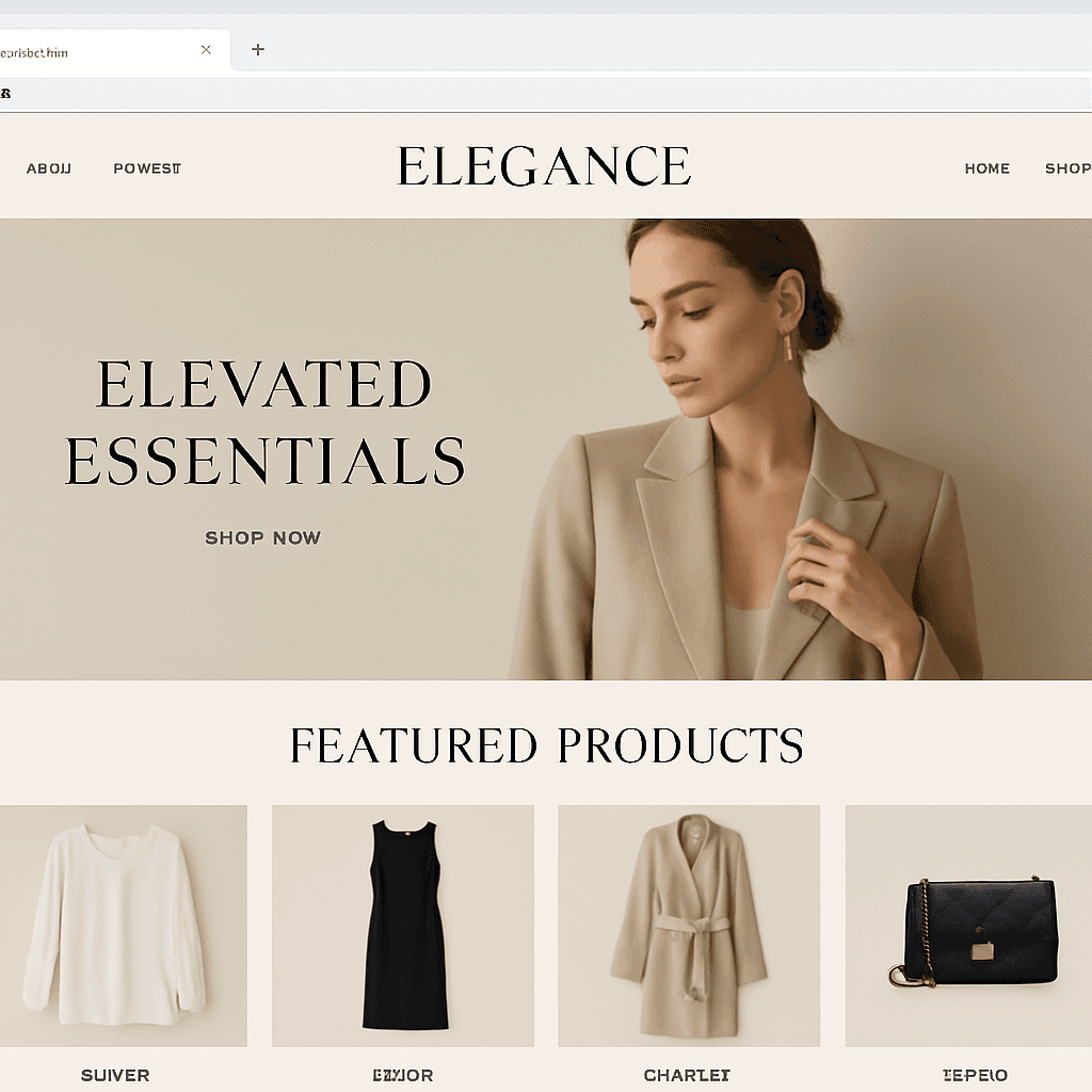 Atelier Shopify theme preview