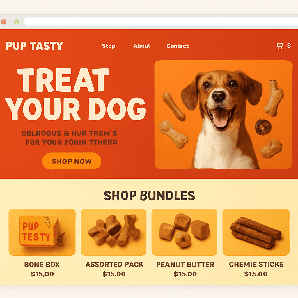 Bark Shopify theme preview