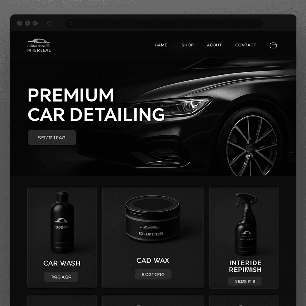 Chrome Shopify theme preview