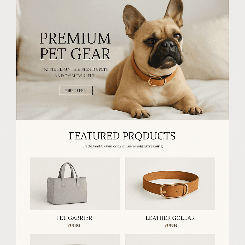 Den Shopify theme preview