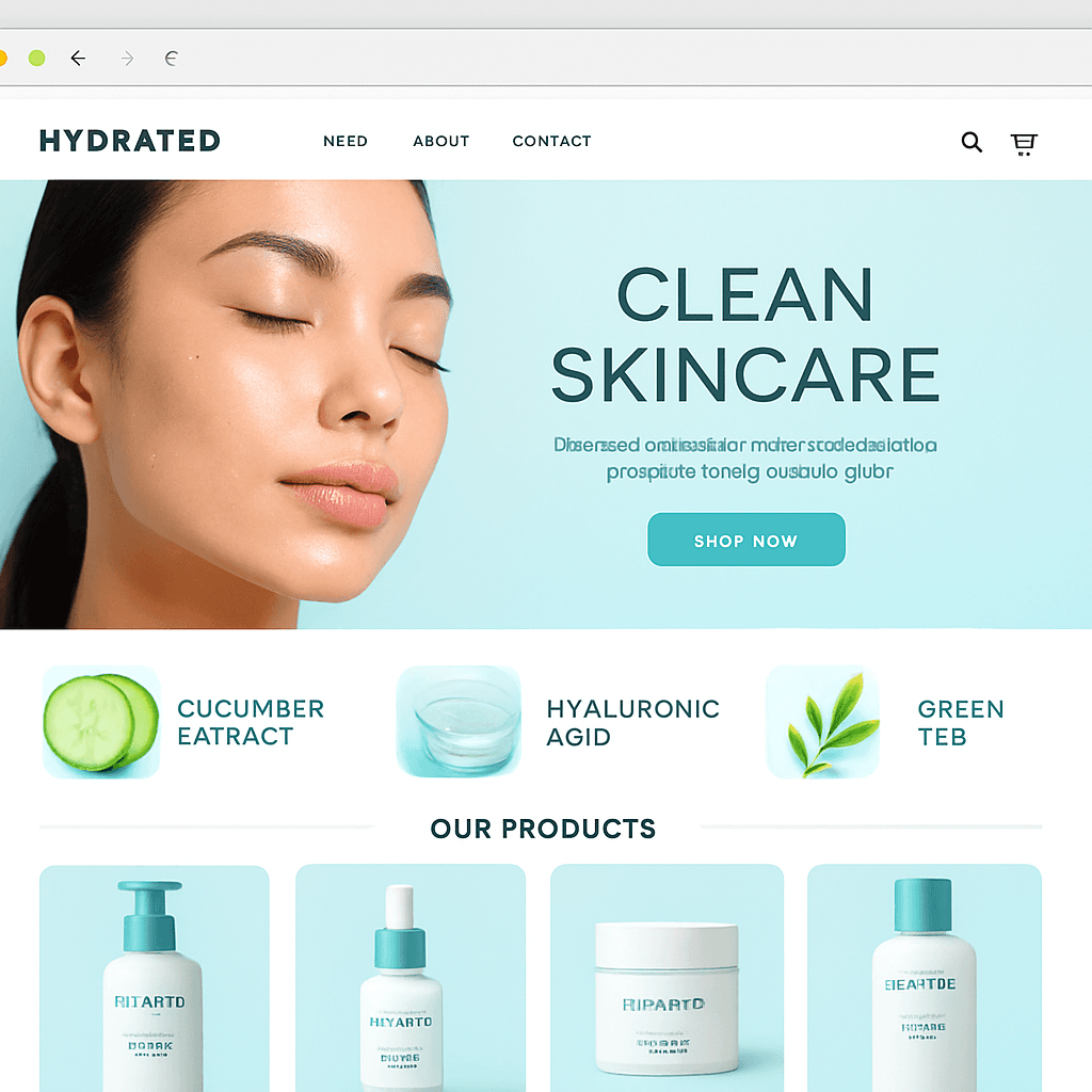 Dewy Shopify theme preview