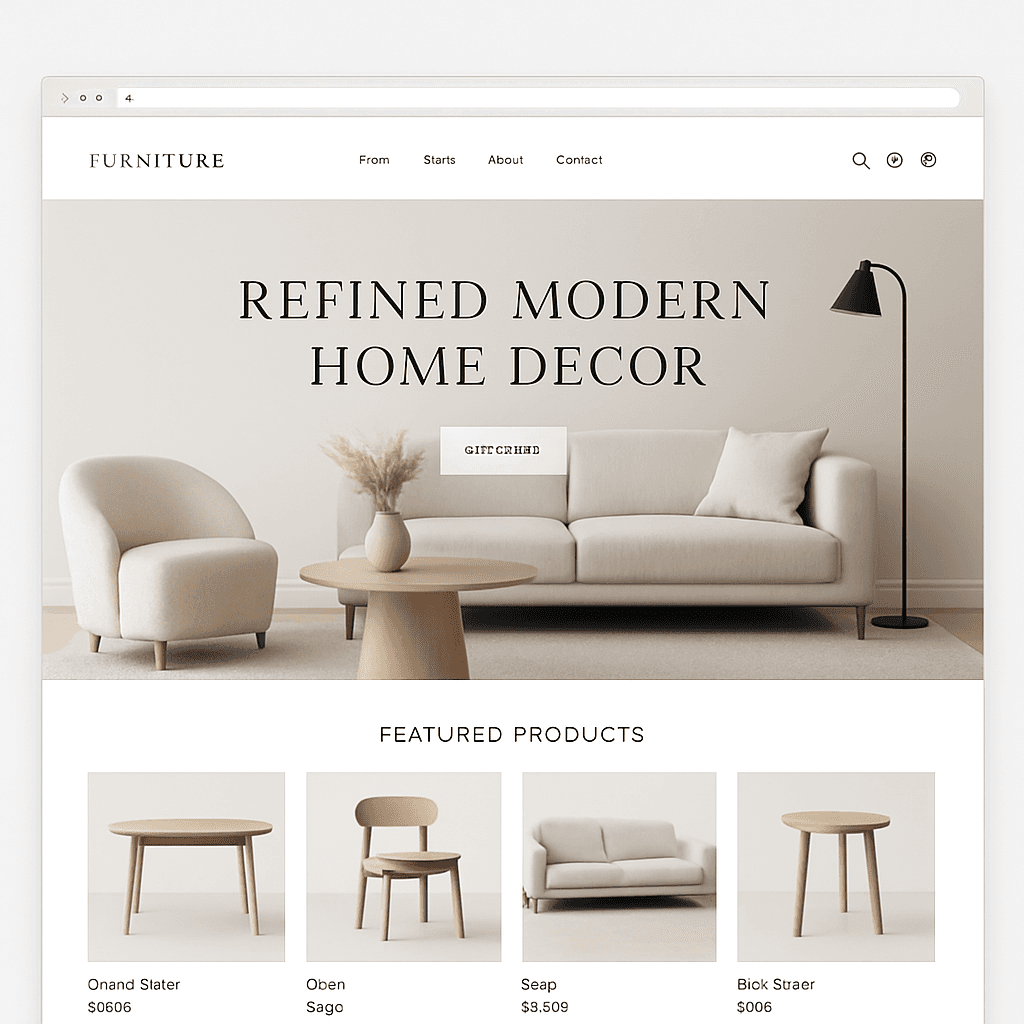 Dwell Shopify theme preview