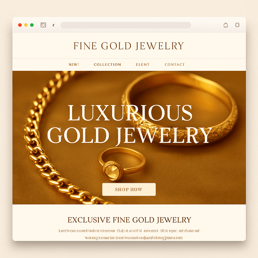 Gilded Shopify theme preview