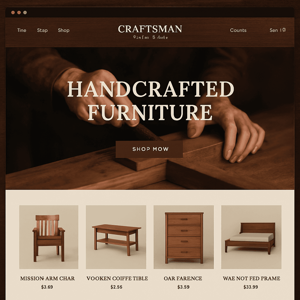Joinery Shopify theme preview