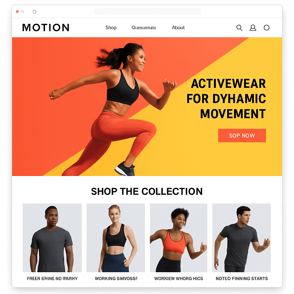Kinetic Shopify theme preview