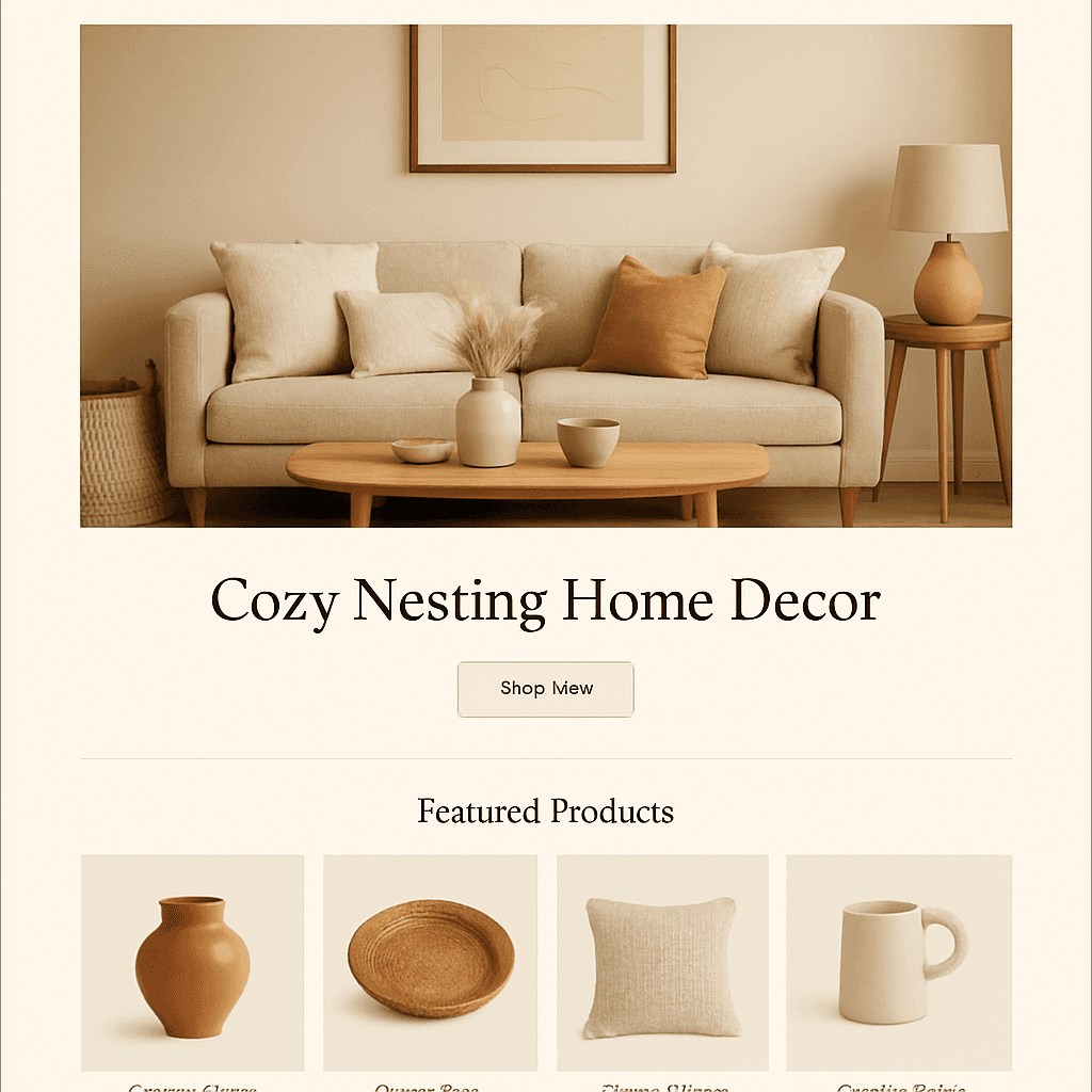 Nest Shopify theme preview