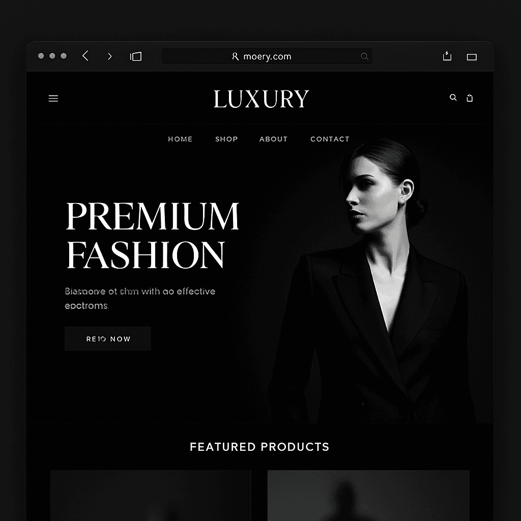 Noir Shopify theme preview