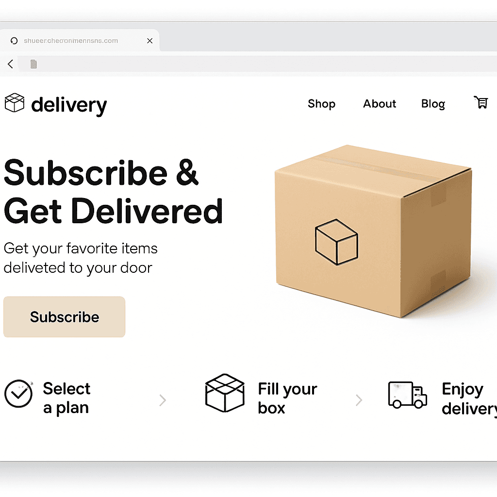 Parcel Shopify theme preview