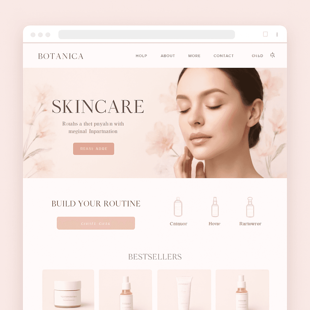 Petal Shopify theme preview