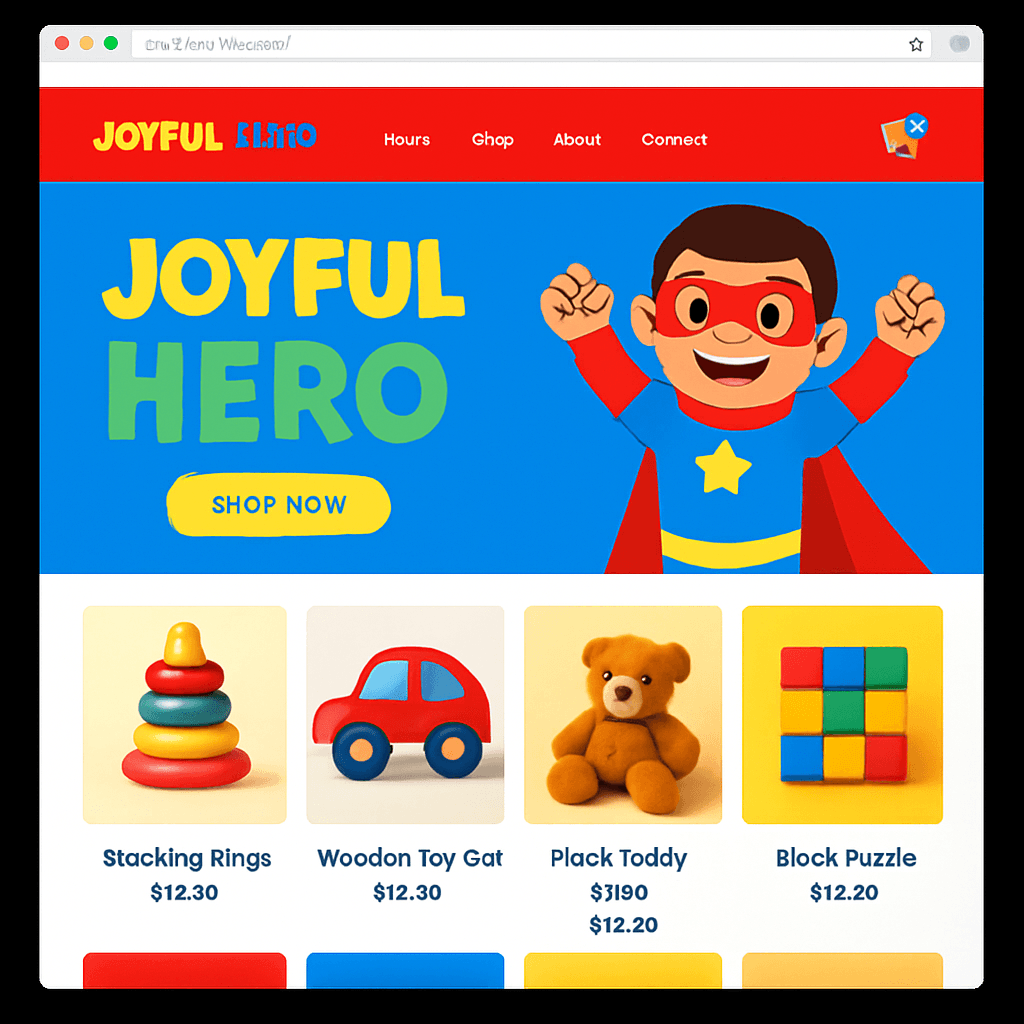 Playful Shopify theme preview