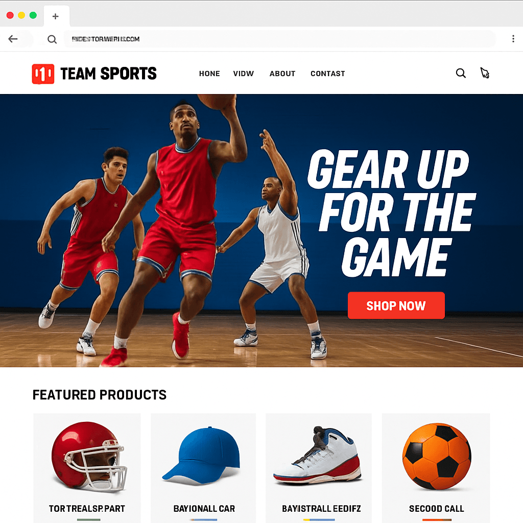 Rally Shopify theme preview