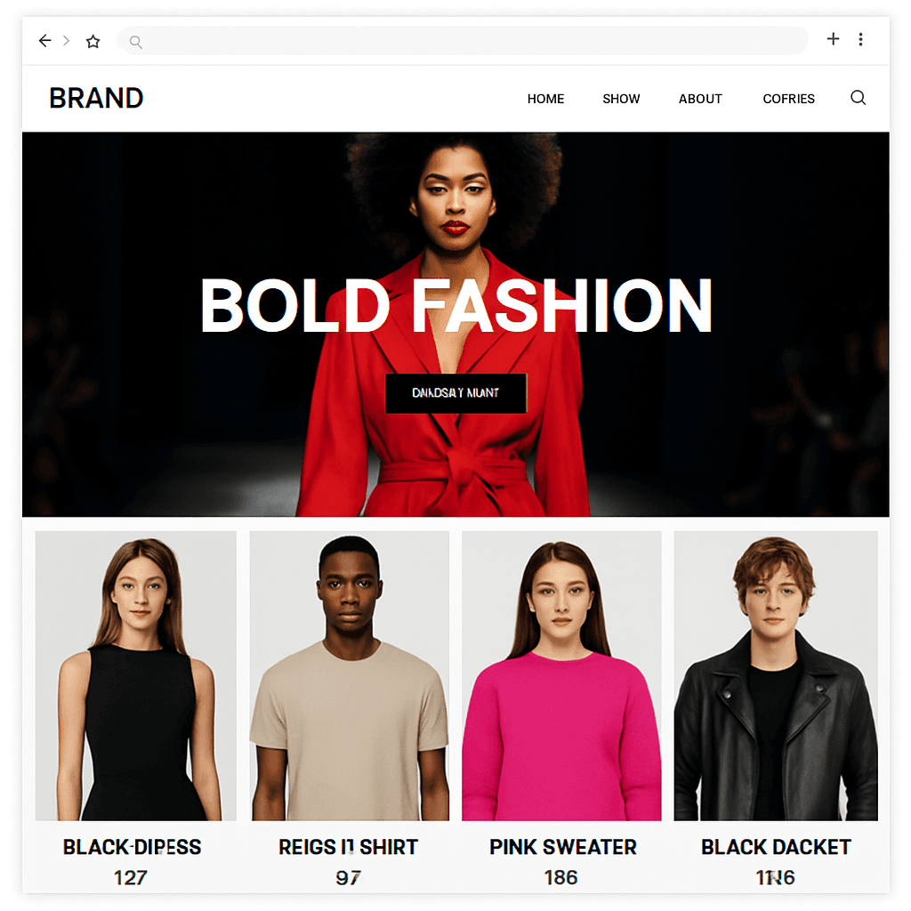 Runway Shopify theme preview