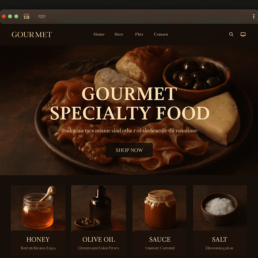Savory Shopify theme preview