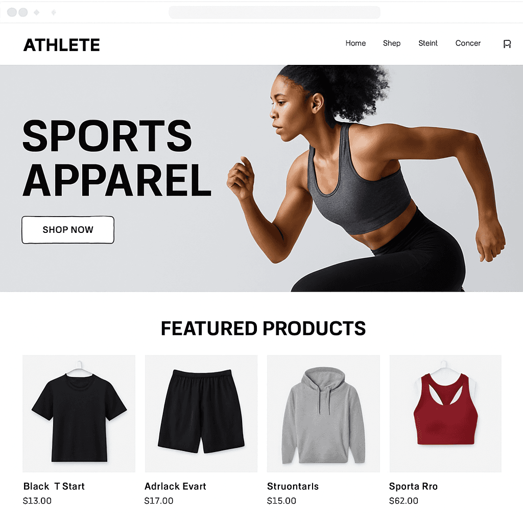 Sideline Shopify theme preview