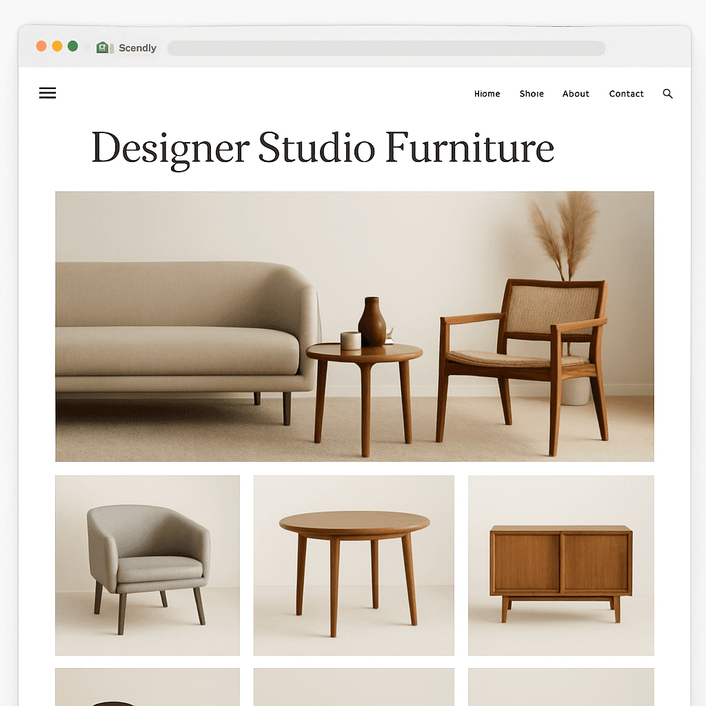 Studio Shopify theme preview