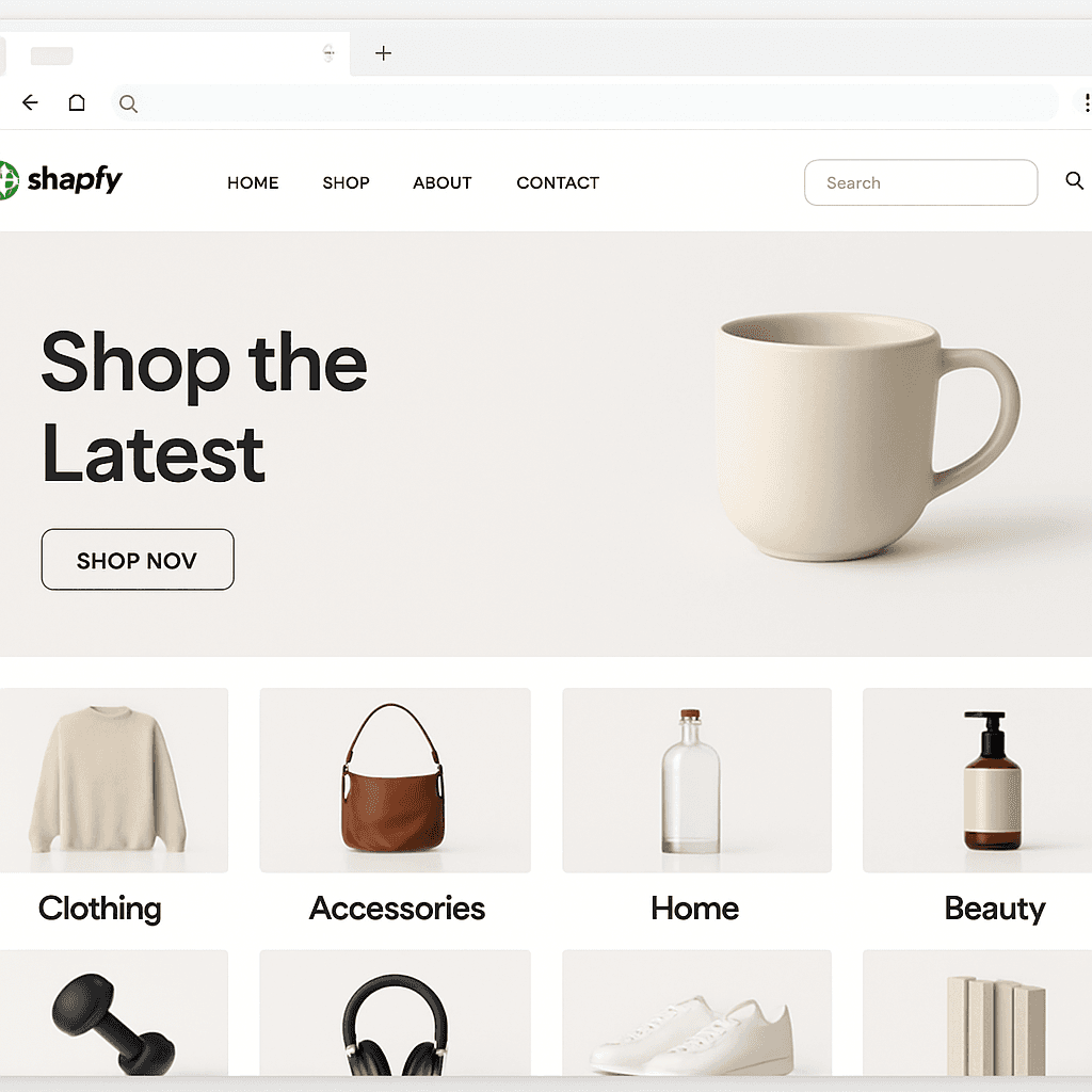 Universal Shopify theme preview
