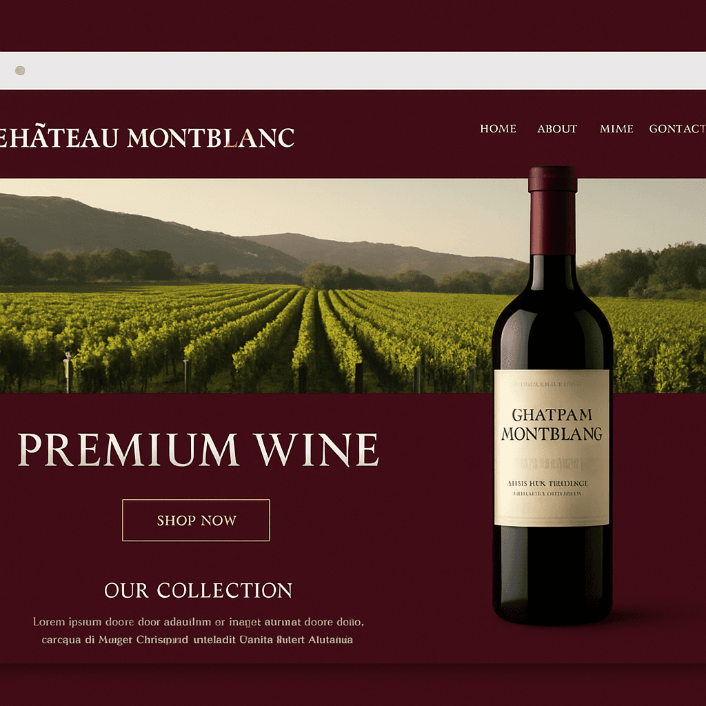 Vine Shopify theme preview