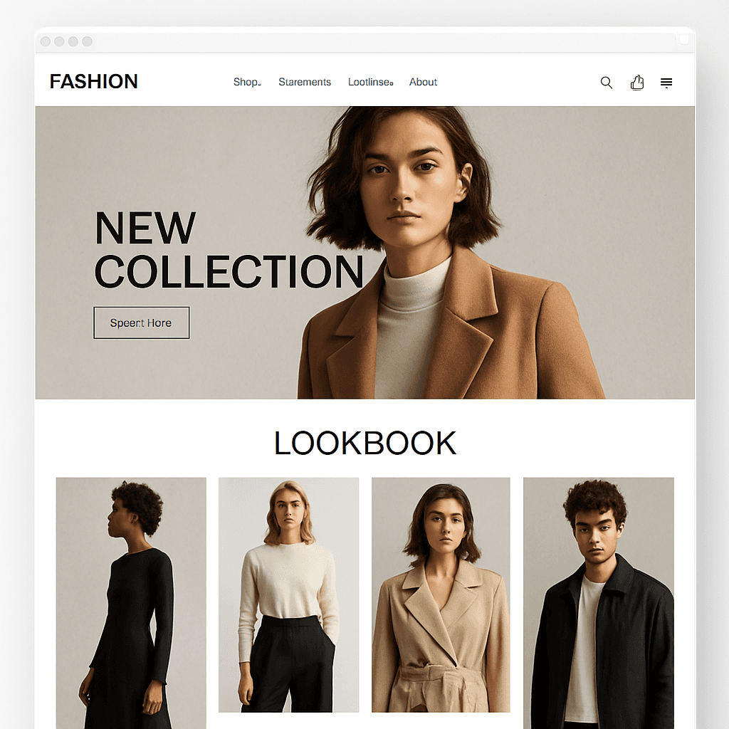 Vogue Shopify theme preview